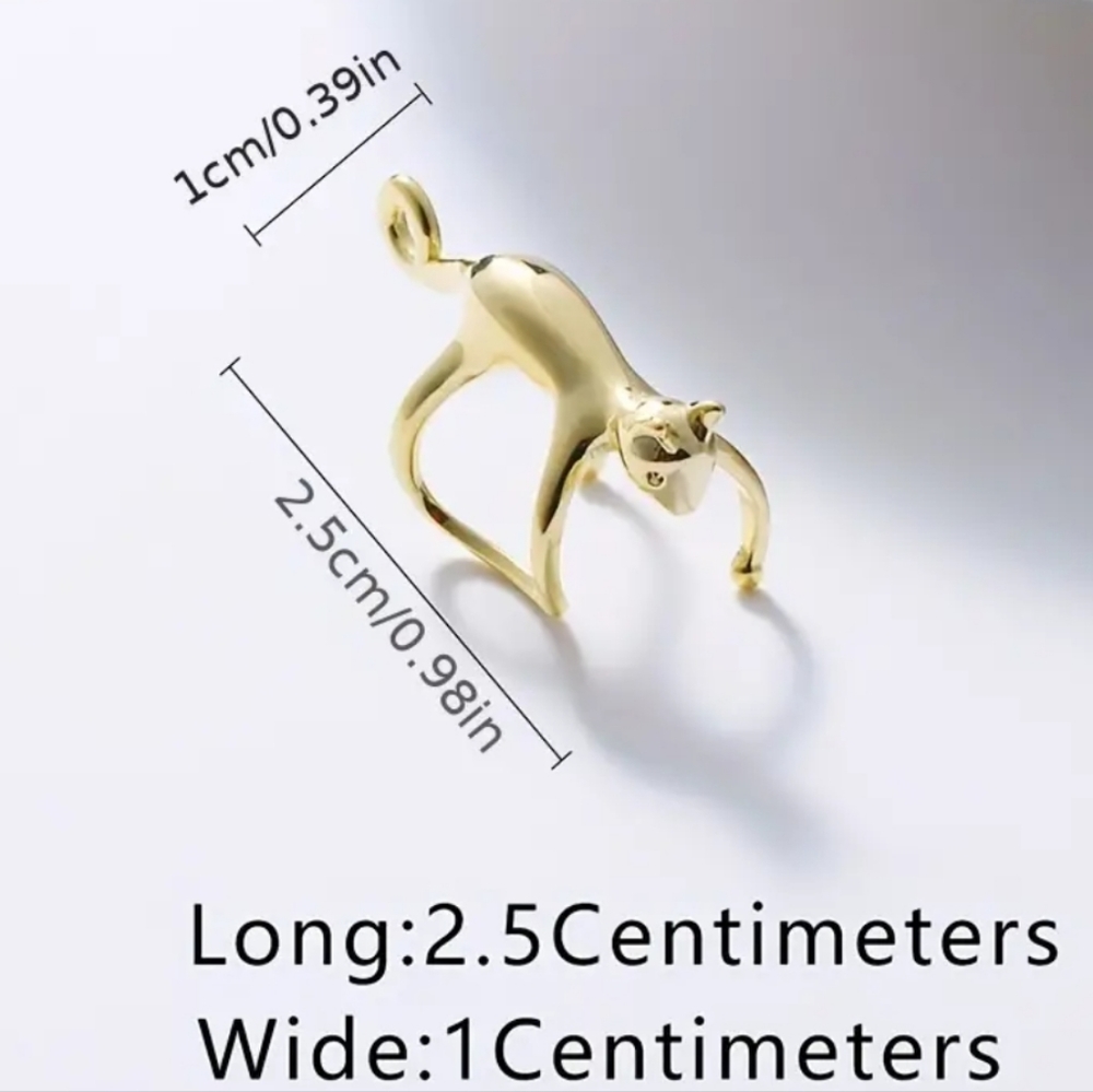 🆕️Cat Design Ear Cuff💎 - Picture 5 of 5